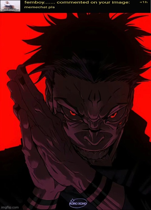 Sukuna Rubbing Hands | image tagged in sukuna rubbing hands | made w/ Imgflip meme maker