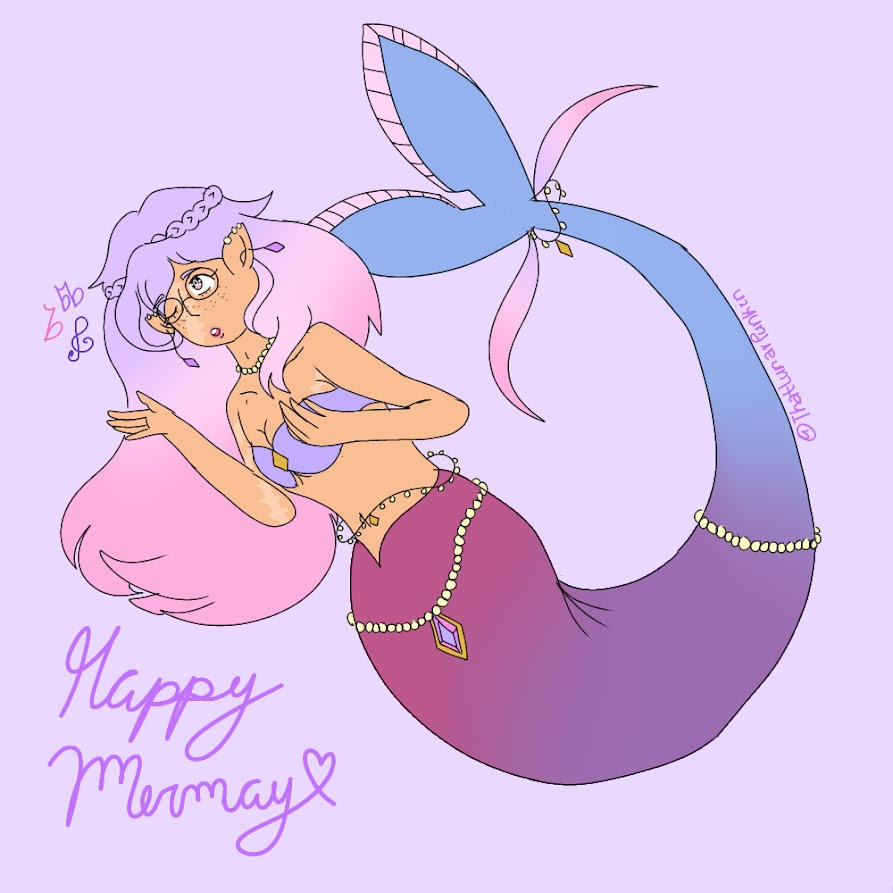 happy mermay Blank Meme Template