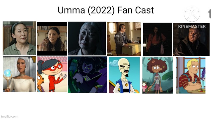 Credit to Mico the Ninjago Fan 2024 for this used | image tagged in meme,memes,spoof cast,umma,characters,roles | made w/ Imgflip meme maker