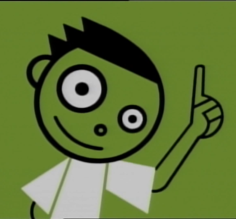Windows 98 Green Boy Blank Meme Template