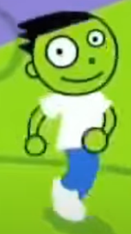Windows Millennium Edition Green boy Blank Meme Template