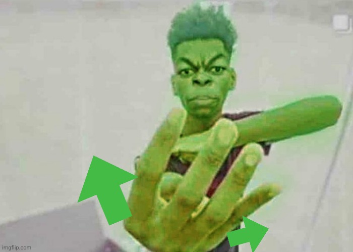 Beast Boy Holding Up 4 Fingers | image tagged in beast boy holding up 4 fingers | made w/ Imgflip meme maker
