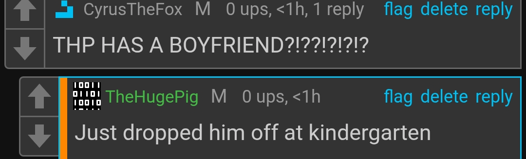 TheHugePigs boyfriend Blank Meme Template
