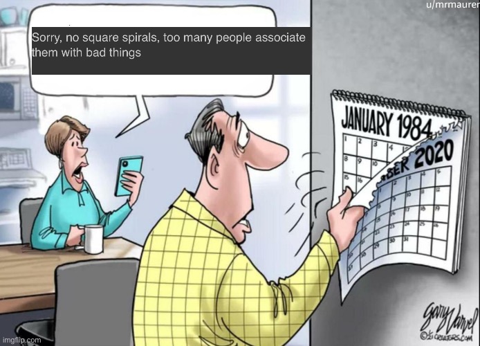 1984 Calendar | image tagged in 1984 calendar | made w/ Imgflip meme maker