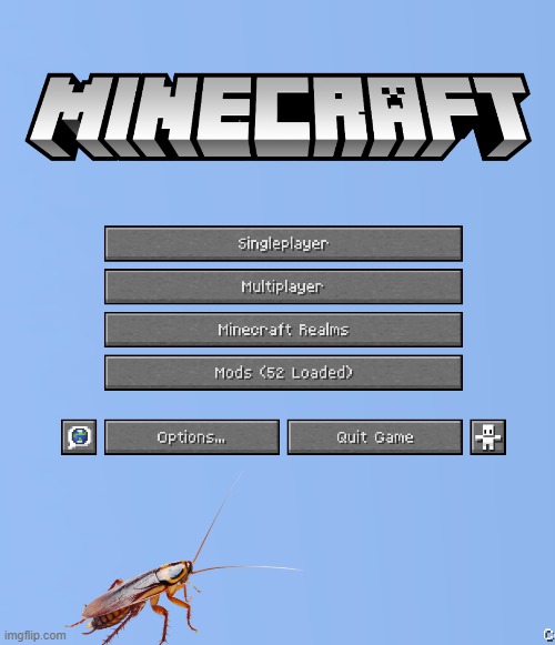 Minecraft menu Yellow text template | image tagged in minecraft menu yellow text template | made w/ Imgflip meme maker
