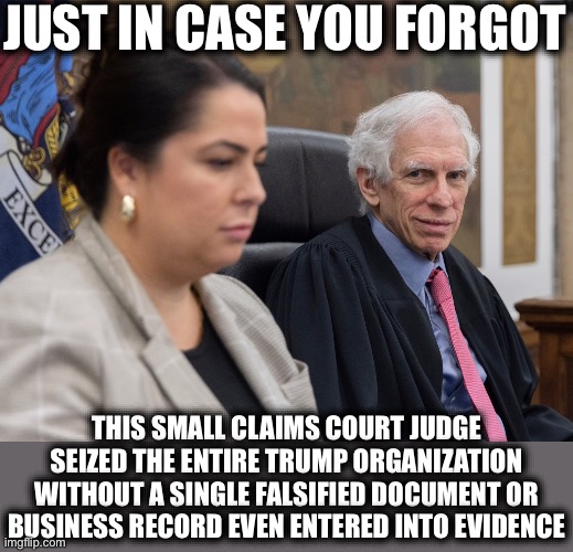 They Are Probably Foreign Terrorists | JUST IN CASE YOU FORGOT; THIS SMALL CLAIMS COURT JUDGE SEIZED THE ENTIRE TRUMP ORGANIZATION WITHOUT A SINGLE FALSIFIED DOCUMENT OR BUSINESS RECORD EVEN ENTERED INTO EVIDENCE | image tagged in democrats,liberals,liberal hypocrisy,terrorism | made w/ Imgflip meme maker