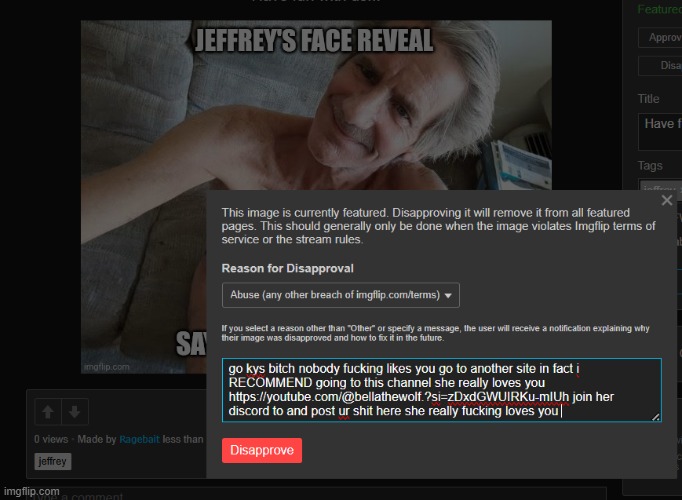 sigh.... i hope he is convinced to leave this place | image tagged in crashout | made w/ Imgflip meme maker
