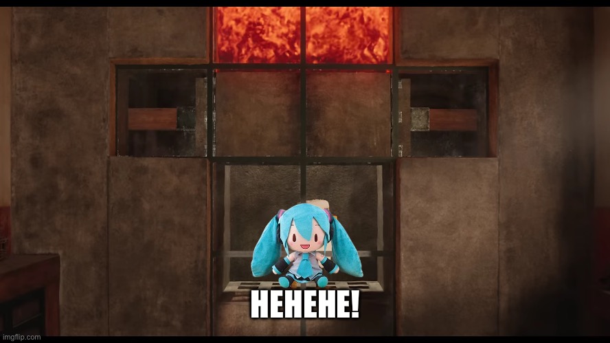Steve's Lava Chicken! | HEHEHE! | image tagged in steve's lava chicken | made w/ Imgflip meme maker