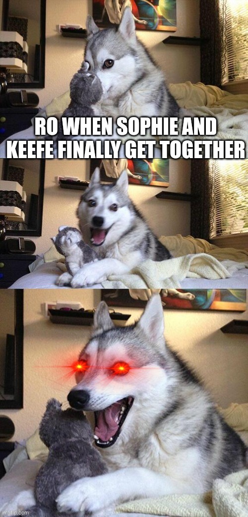 this is how she reacted 100% no cap | image tagged in memes,bad pun dog,kotlc,sokeefe,repost of my own meme | made w/ Imgflip meme maker