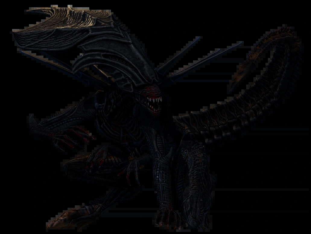 Xenomorph Queen Stalk Blank Meme Template
