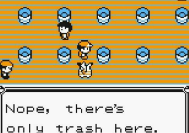 High Quality "nope there's only trash here" Blank Meme Template