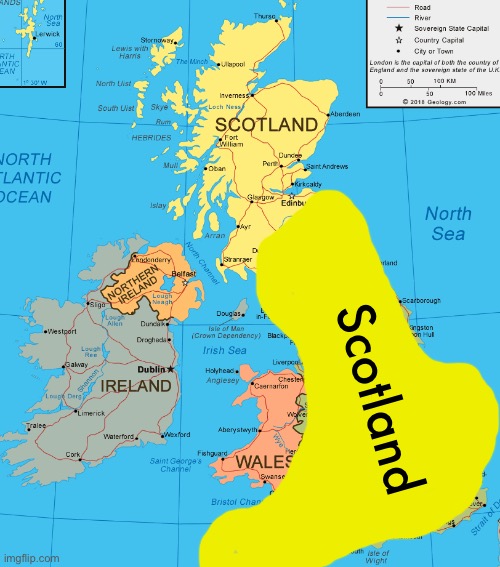 Eliminate one | Scotland | image tagged in uk | made w/ Imgflip meme maker