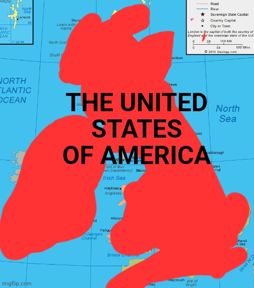 RAHHH | THE UNITED STATES OF AMERICA | image tagged in uk | made w/ Imgflip meme maker