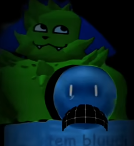 High Quality kevin behind bluudud Blank Meme Template
