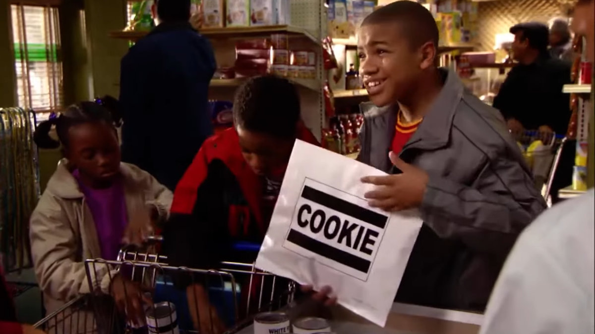 A cookie in one big bag productions Blank Meme Template