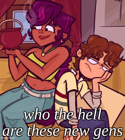 Total drama | who the hell are these new gens | made w/ Imgflip meme maker