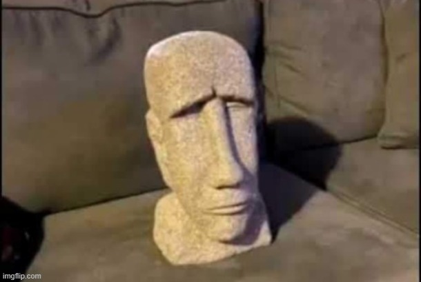 Moai reveal | made w/ Imgflip meme maker