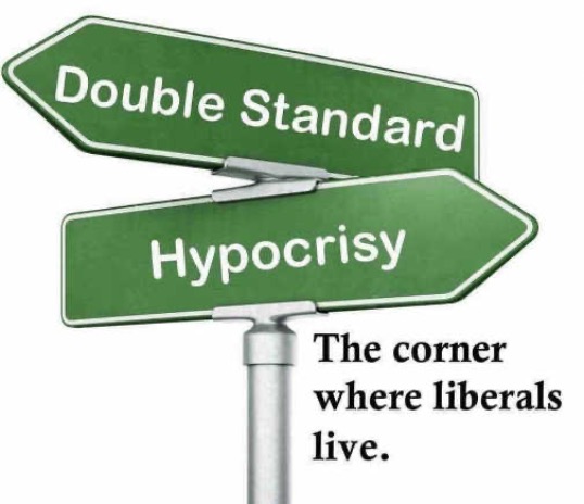 Double Standard Hypocrites | image tagged in liberal hypocrisy,double standards,hypocrites,do as i say not as i do,narcissism,blind as bats to their own crap | made w/ Imgflip meme maker