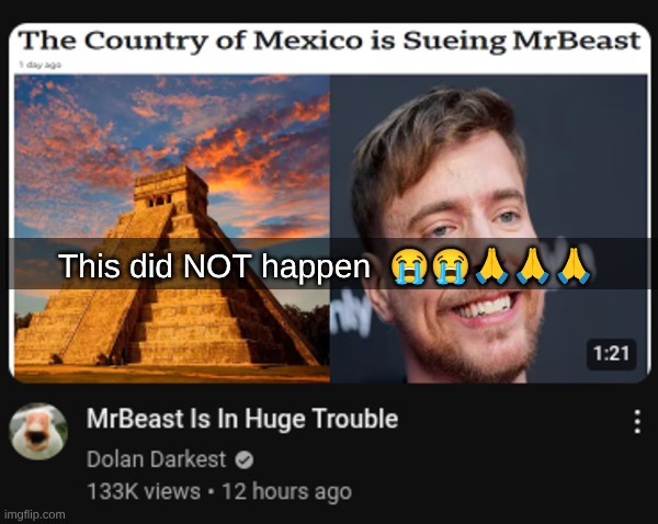 This did NOT happen  😭😭🙏🙏🙏 | made w/ Imgflip meme maker