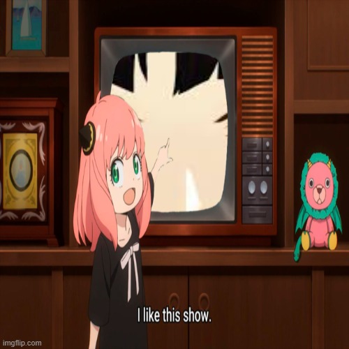 anya likes makoto | image tagged in makoto,persona 5,anime,anya forger,spy x family | made w/ Imgflip meme maker