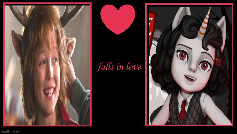 What if Gus from Sweet Tooth falls in love with Judith Hovern from Noiramore Academy? | image tagged in what if a character falls in love,sweet tooth,gus,judith hovern,noiramore academy | made w/ Imgflip meme maker