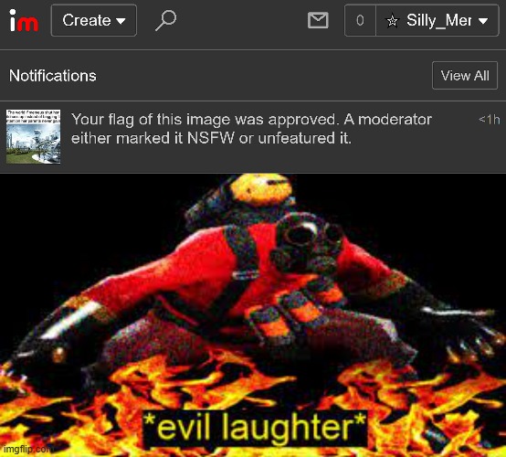 HAHAHAHAHAHAHAHAHAHAHA | image tagged in evil laughter | made w/ Imgflip meme maker