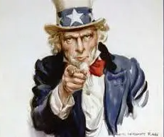 Uncle sam Blank Meme Template