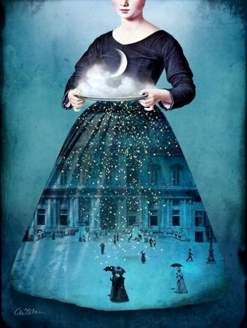 Surreal Dress | image tagged in surrealism,art,dress,snow,blue,cool stuff | made w/ Imgflip meme maker