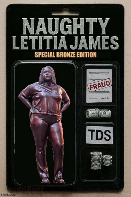 Now you too can own a piece of the dem corruption | image tagged in political,reposts,letitia james | made w/ Imgflip meme maker