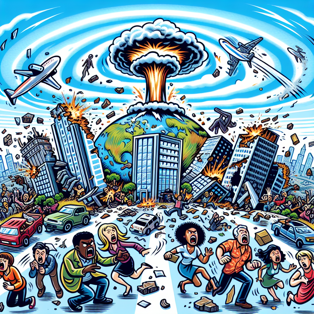 High Quality World in choas Blank Meme Template