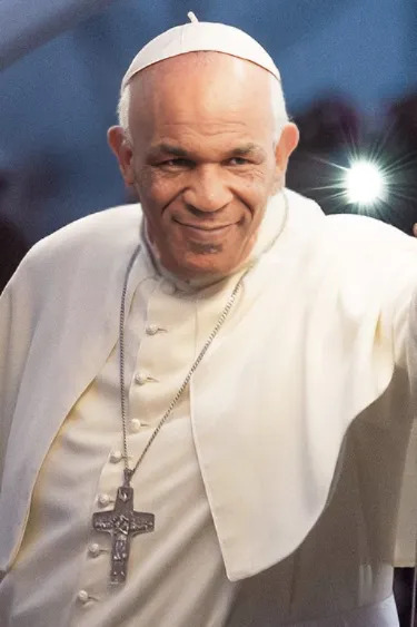 Mike Tyson - The Pope Blank Meme Template