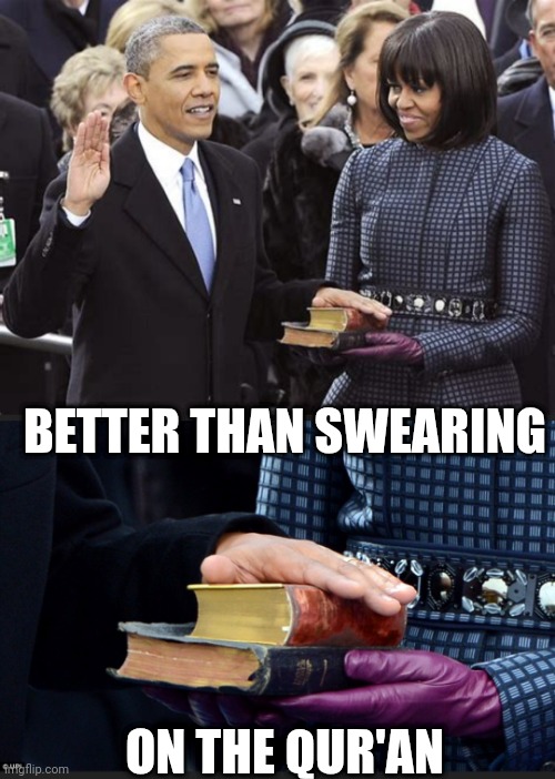 BETTER THAN SWEARING ON THE QUR'AN | made w/ Imgflip meme maker