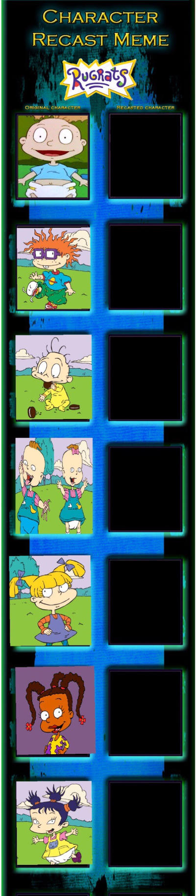 Rugrats Recast Meme Blank Meme Template