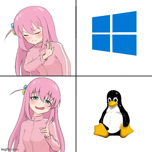 anime hotline bling | image tagged in anime hotline bling | made w/ Imgflip meme maker