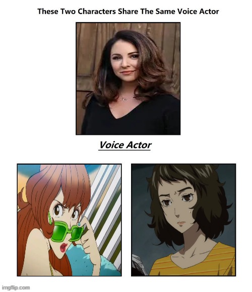 michelle ruff | image tagged in michelle pfeiffer,same voice actor,persona 5,lupin,anime,gaming | made w/ Imgflip meme maker