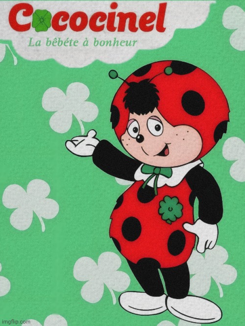 Cococinel 1992 (Cocomiel) | image tagged in cococinel,ladybug,ladybird | made w/ Imgflip meme maker