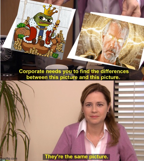 Hoppy and Michael Saylor are the same | image tagged in memes,they're the same picture,hoppy,funny memes | made w/ Imgflip meme maker
