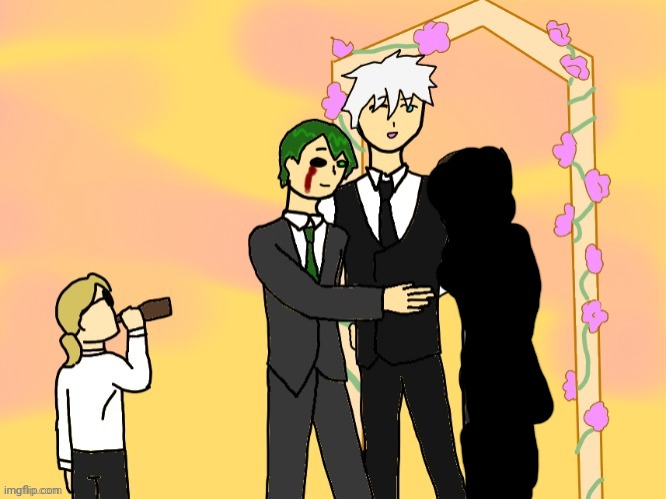 Gojo, icy, radium wedding | image tagged in gojo icy radium wedding | made w/ Imgflip meme maker