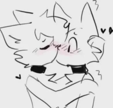 Boy kissing Blank Meme Template