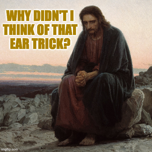 WHY DIDN'T I
THINK OF THAT
EAR TRICK? | made w/ Imgflip meme maker