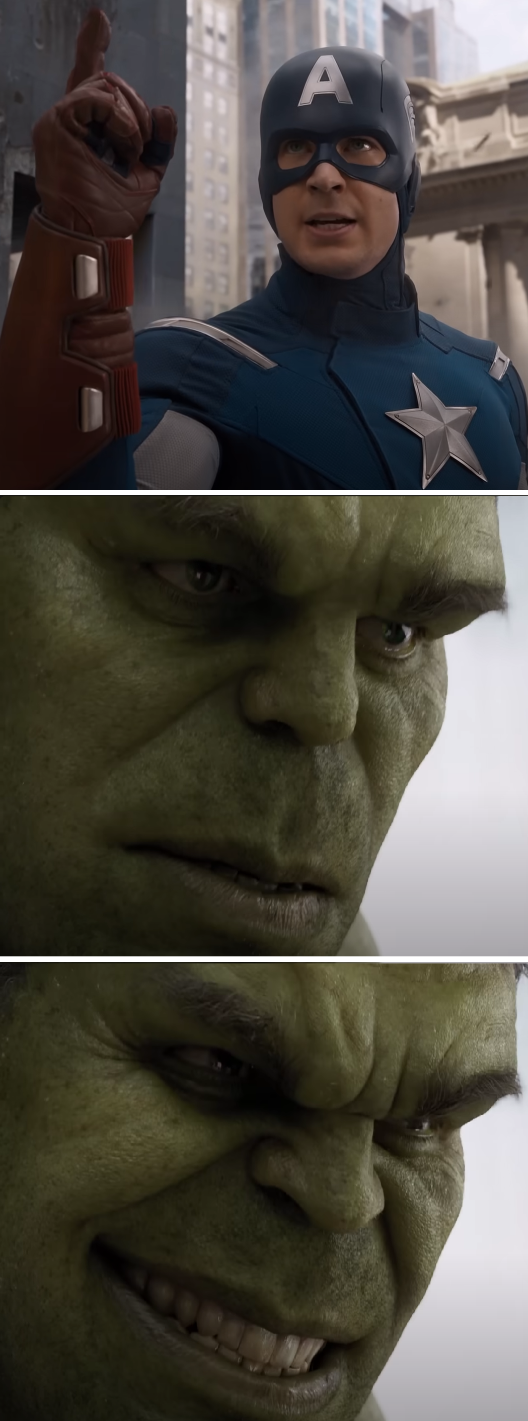 Hulk smash Blank Meme Template