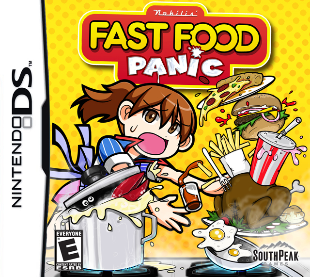 Fast food panic Blank Meme Template