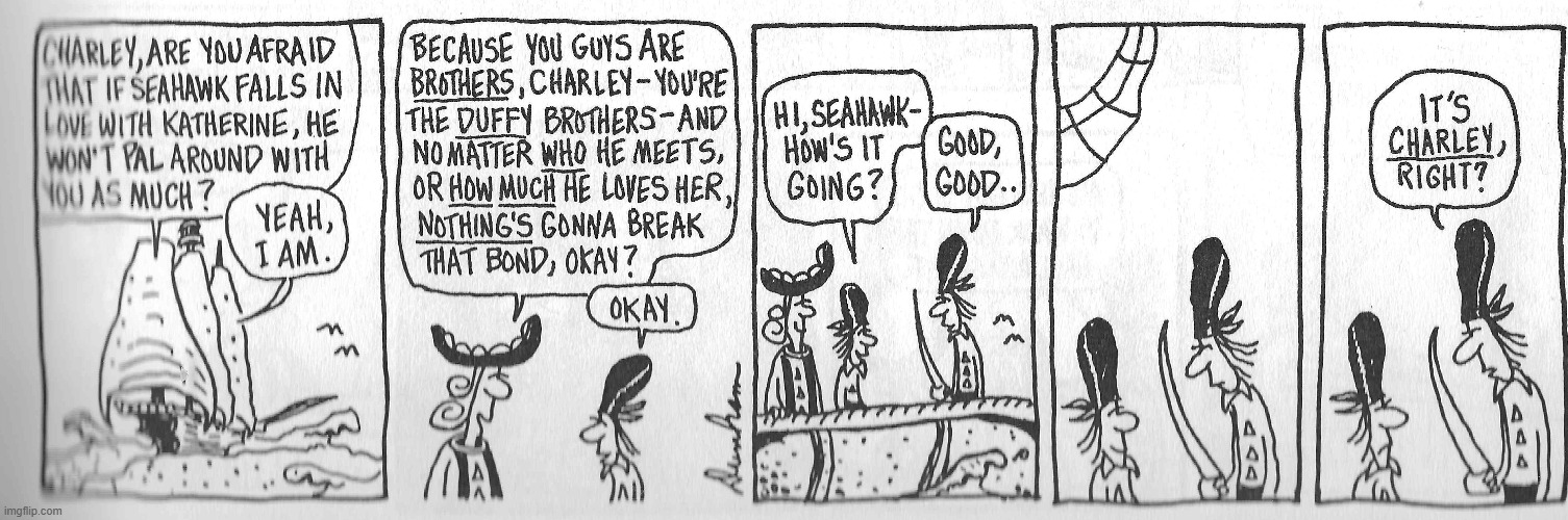 Classic Overboard | image tagged in comics | made w/ Imgflip meme maker