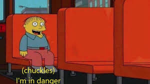 High Quality Ralphie I'm in danger Blank Meme Template
