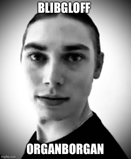 Blibgloff | BLIBGLOFF; ORGANBORGAN | image tagged in blibgloff | made w/ Imgflip meme maker