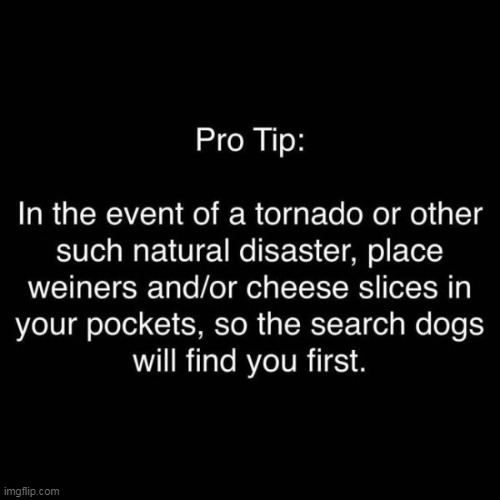 Dead Right | image tagged in tornado advice meme | made w/ Imgflip meme maker