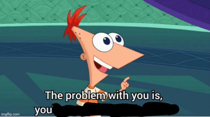 The Problem with you is, you're completely delusional | image tagged in the problem with you is you're completely delusional | made w/ Imgflip meme maker