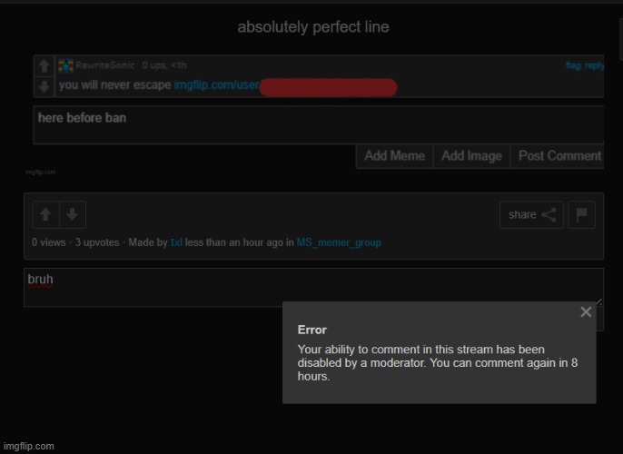 mod abuse i only did it like 2 times | image tagged in hi | made w/ Imgflip meme maker