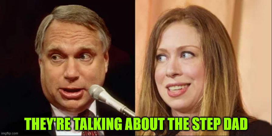 THEY'RE TALKING ABOUT THE STEP DAD | made w/ Imgflip meme maker