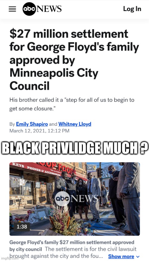 BLACK PRIVLIDGE MUCH ? | made w/ Imgflip meme maker